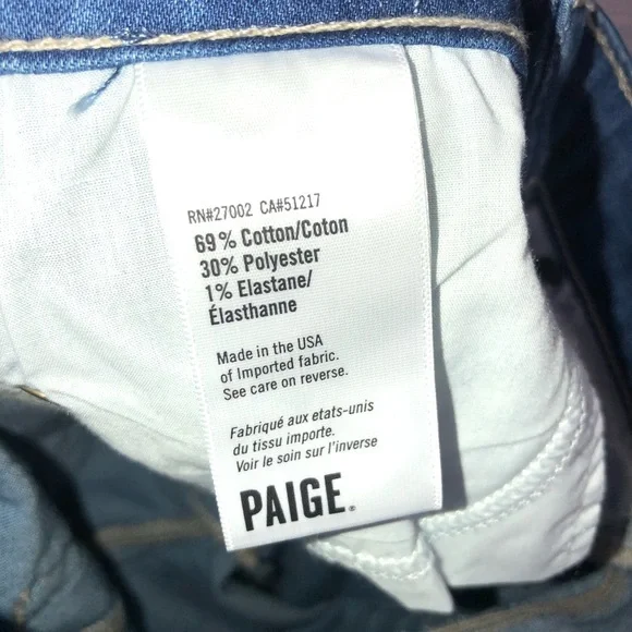 New Paige Skinny Ankle Jean - Picture 8 of 8